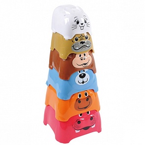 Активный игровой центр - Пирамида c животными (PlayGo, Play 2370veg)